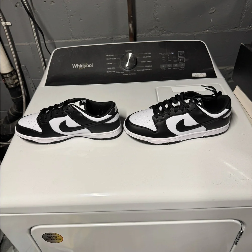 Nike panda dunks Black and White Athletic Shoes